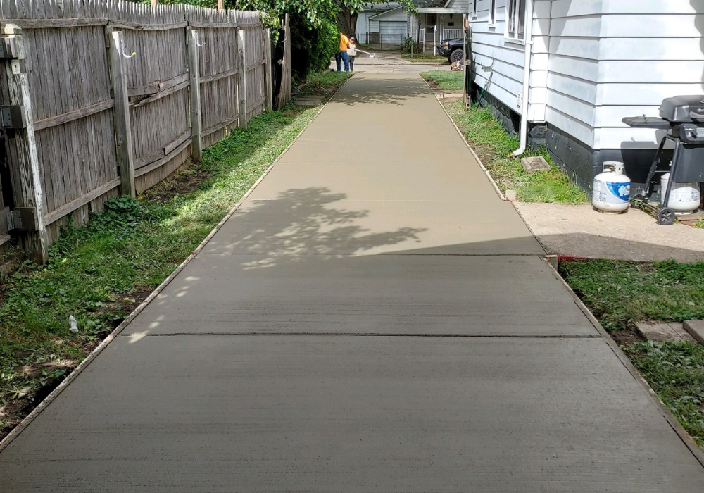 concrete driveway repair